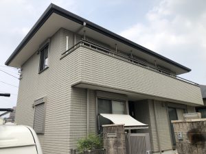 外壁・屋根塗装・防水工事・施工前・ALC・カラーベスト