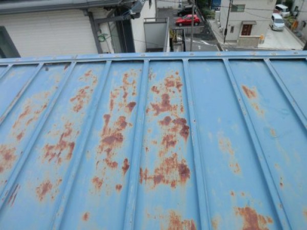 【瀬戸市】金属系の屋根に錆が発生しているお宅で建物調査サムネイル