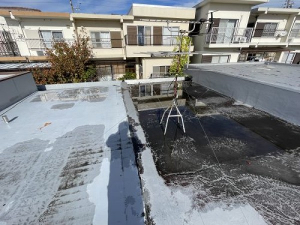 【瀬戸市】フラット屋根の防水の調査サムネイル