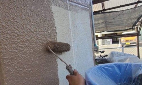 【尾張旭市】モルタルのお宅で外壁塗装が完成しましたサムネイル