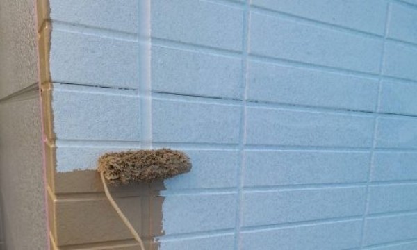 【名古屋市守山区】タイル模様と単色のサイディング外壁のお宅で外壁塗装サムネイル
