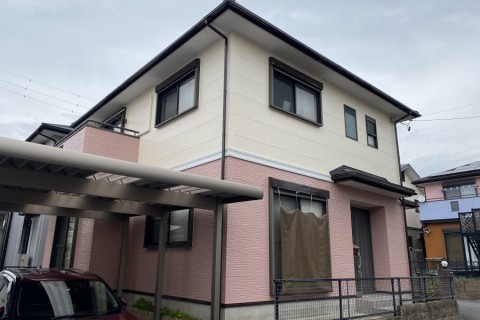 ［豊田市］外壁塗装・屋根カバー工法工事　H様邸サムネイル