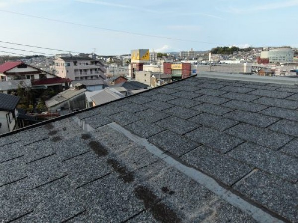 アスファルトルーフィング屋根のお宅で外壁と屋根の調査を行いましたサムネイル