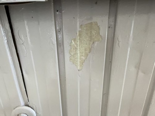 外壁にトタンが張られているお宅で外壁塗装の為の建物調査に行ってきましたサムネイル